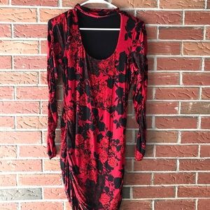 Black & Red Guess Dress